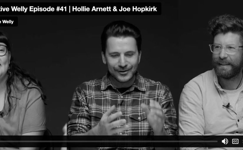 Creative Welly Episode #41 | Hollie Arnett & Joe Hopkirk - socials small